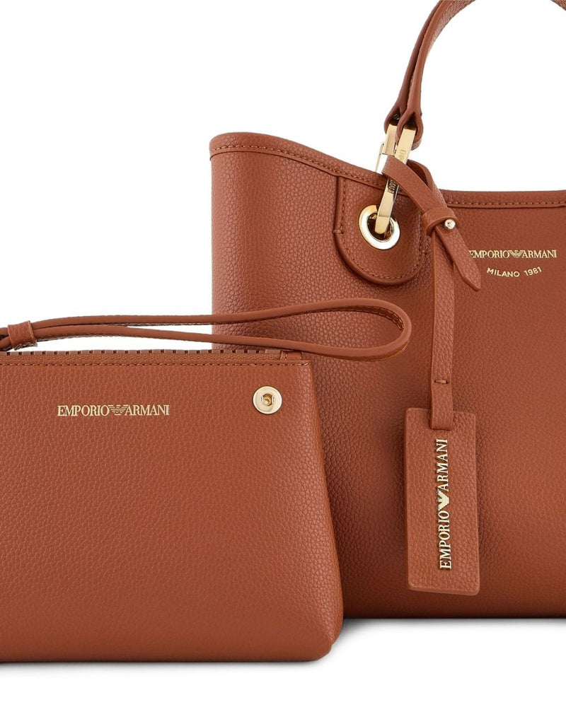 Emporio Armani Myea Small Shopping Bag Glam Steals