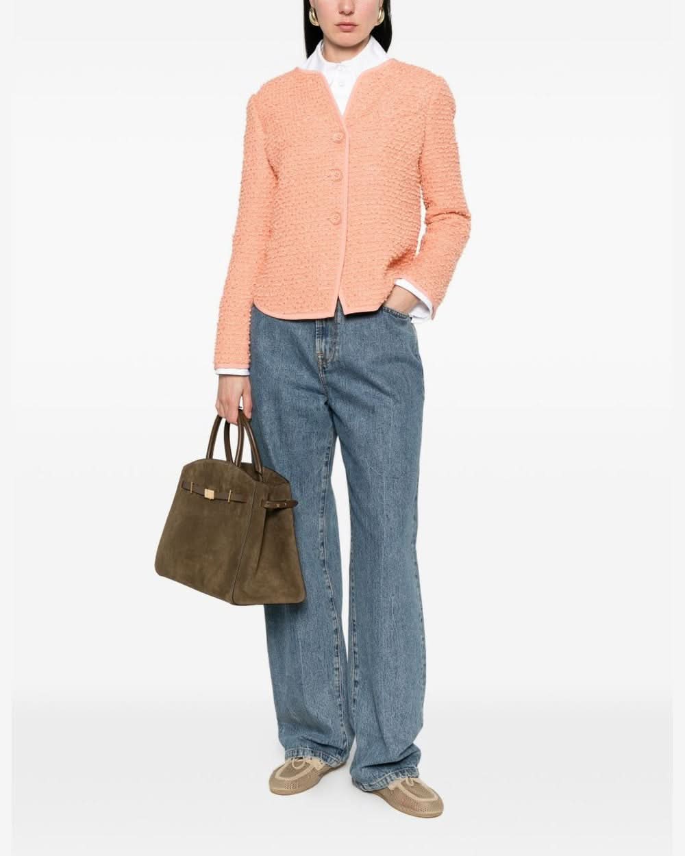 Emporio Armani Pink Jacket Glam Steals