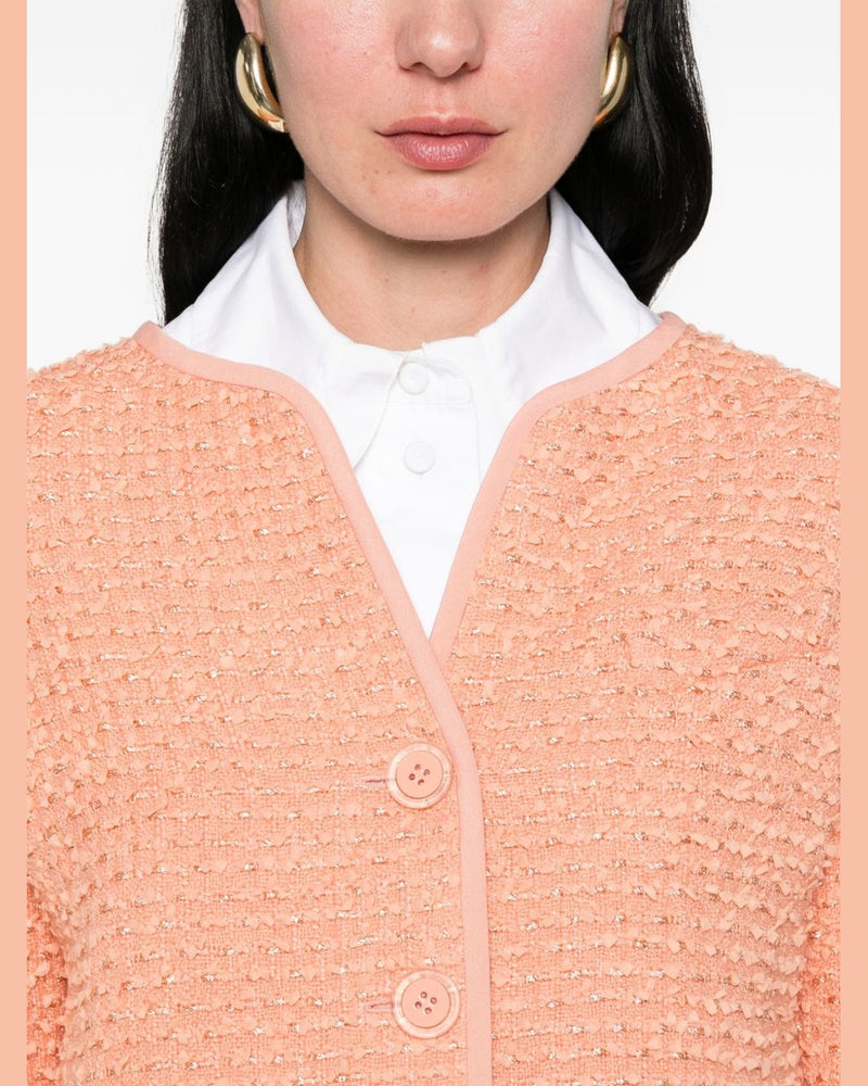 Emporio Armani Pink Jacket Glam Steals