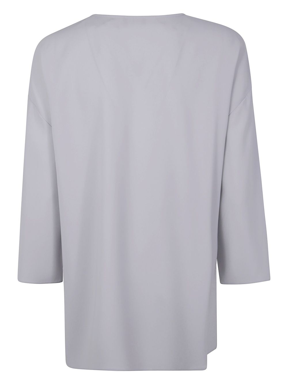 Emporio Armani Side Slit Blouse Glam Steals