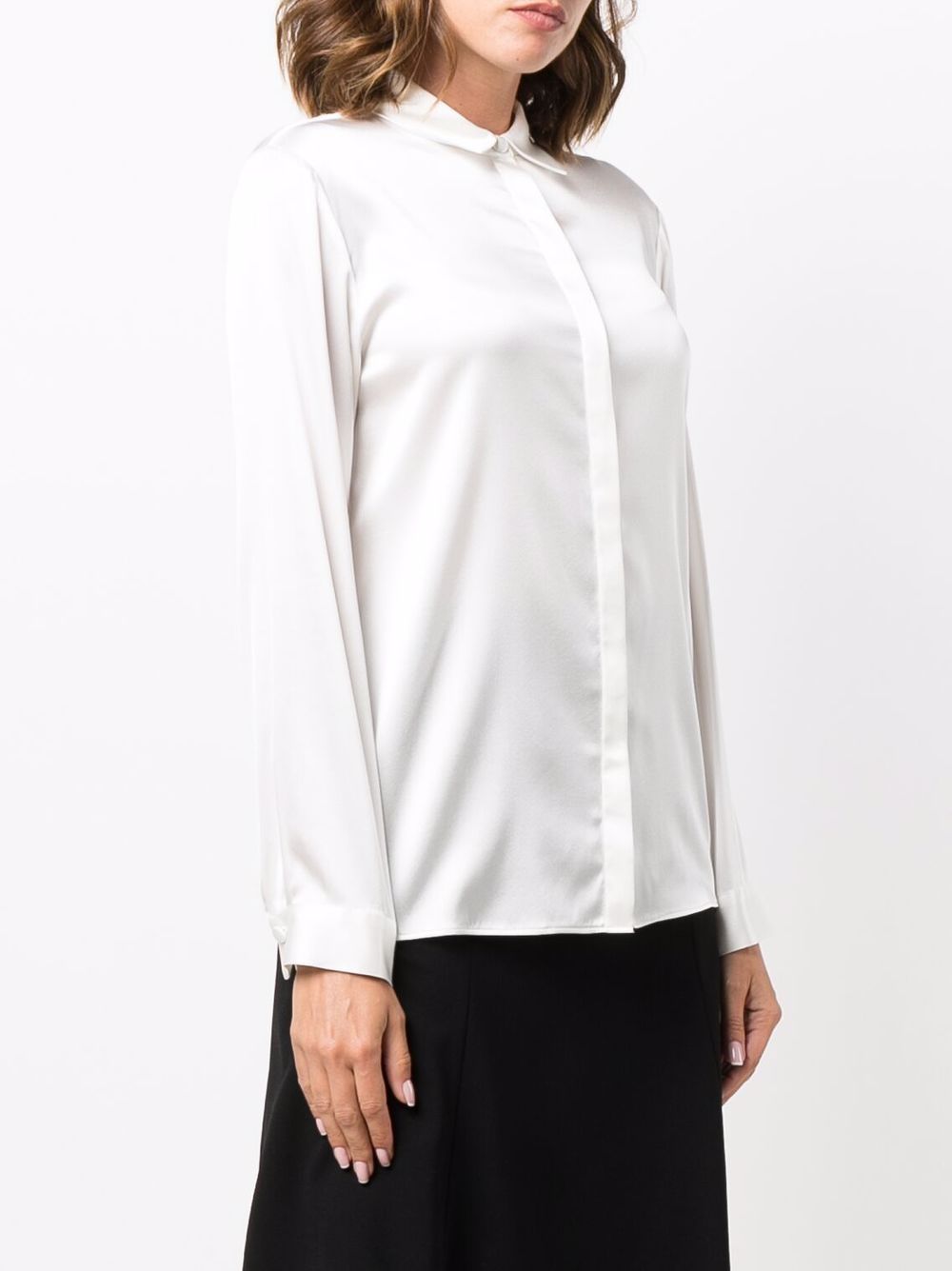Emporio Armani Silk Shirt Glam Steals