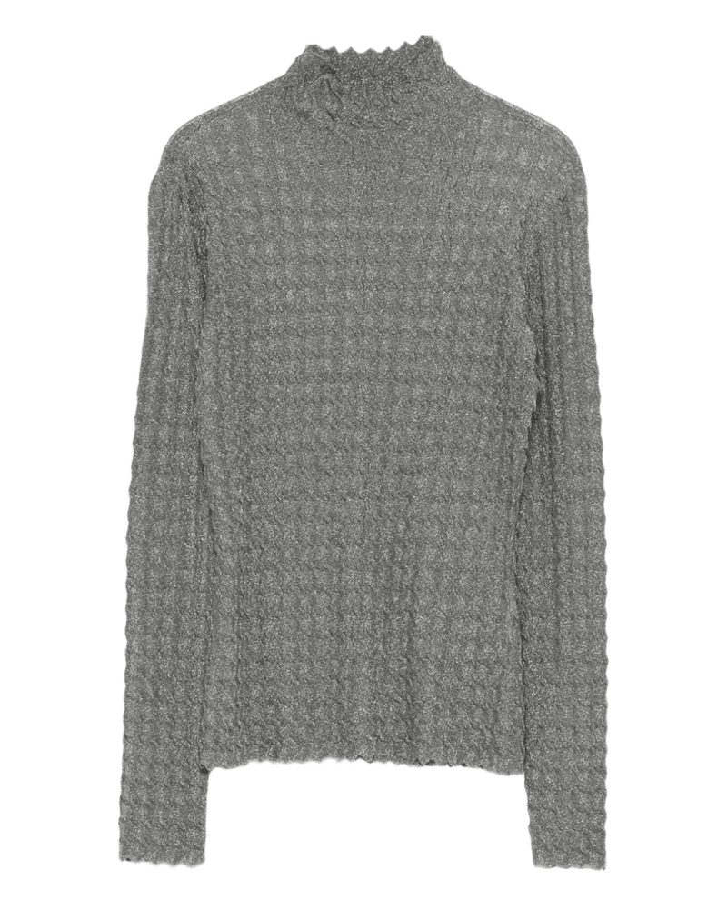 Emporio Armani Silver Sweater Glam Steals
