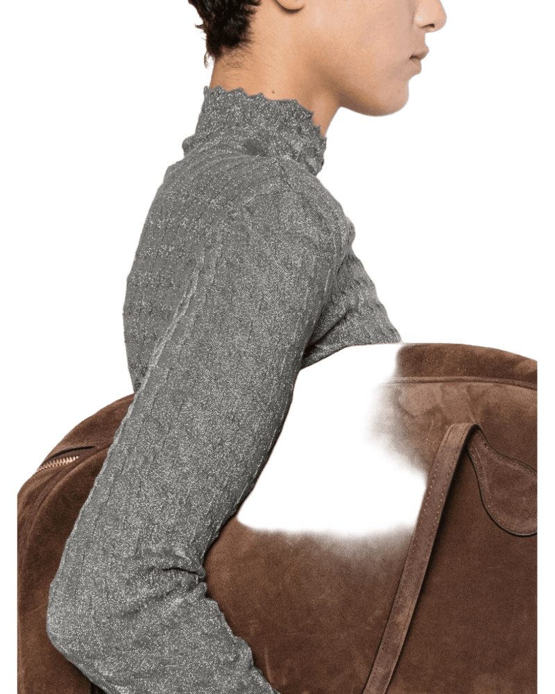 Emporio Armani Silver Sweater Glam Steals