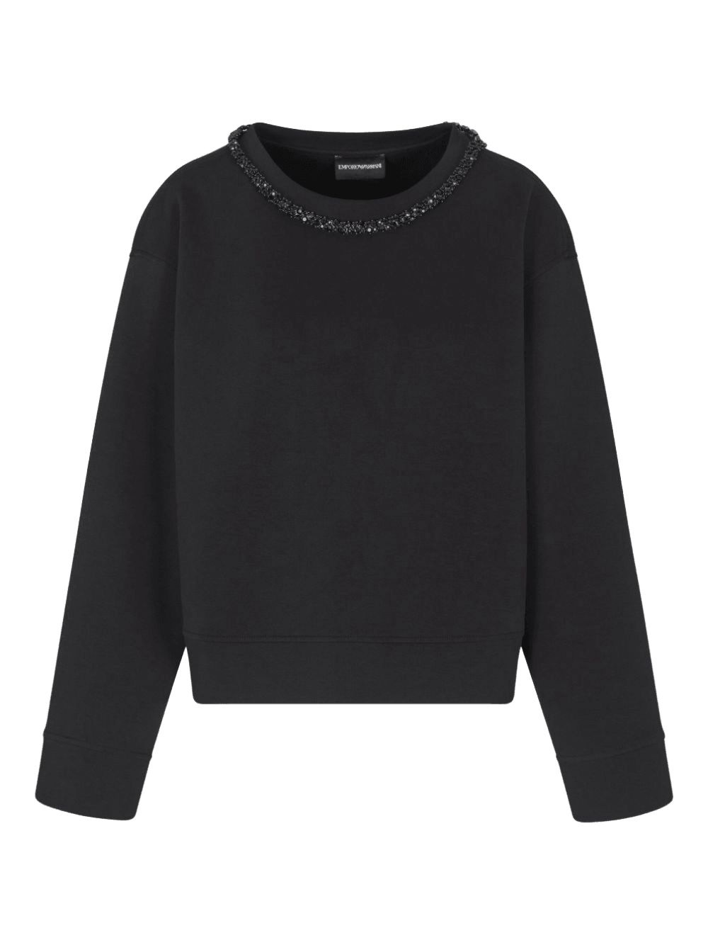Emporio Armani Sweaters Black Glam Steals