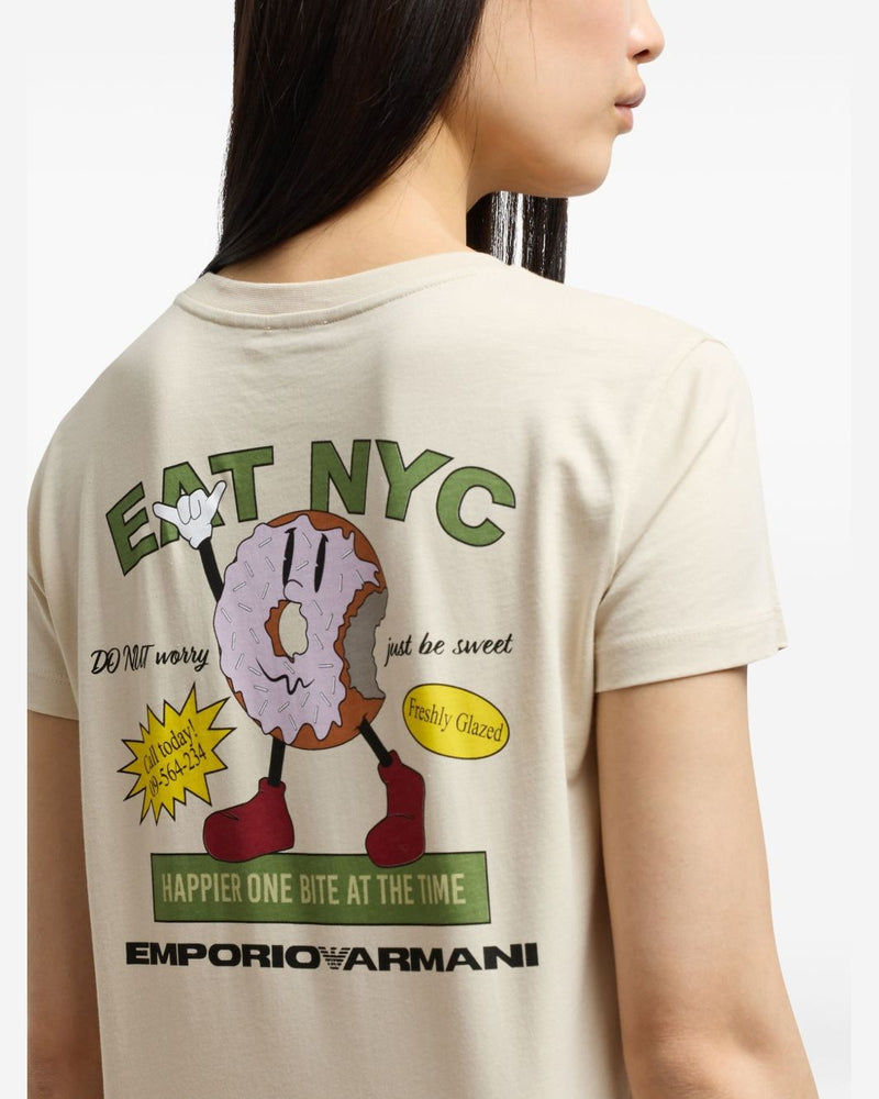 Emporio Armani T-shirts and Polos Beige Glam Steals