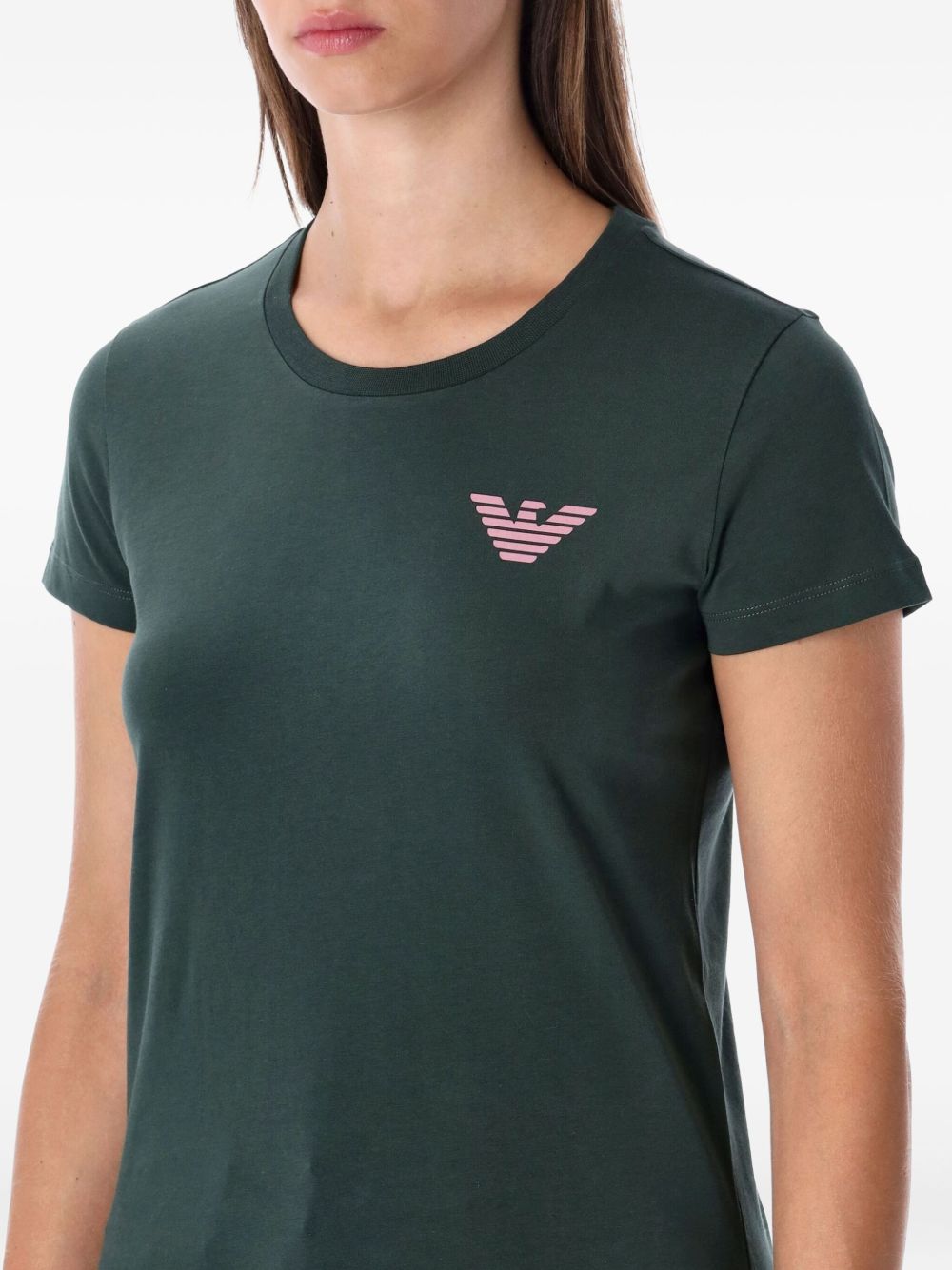 Emporio Armani T-shirts and Polos Green Glam Steals