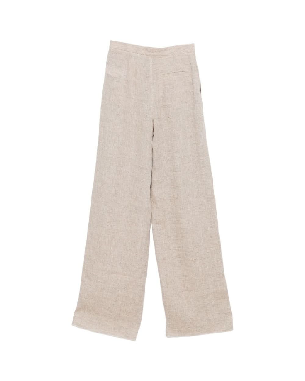 Emporio Armani Trousers Beige Glam Steals
