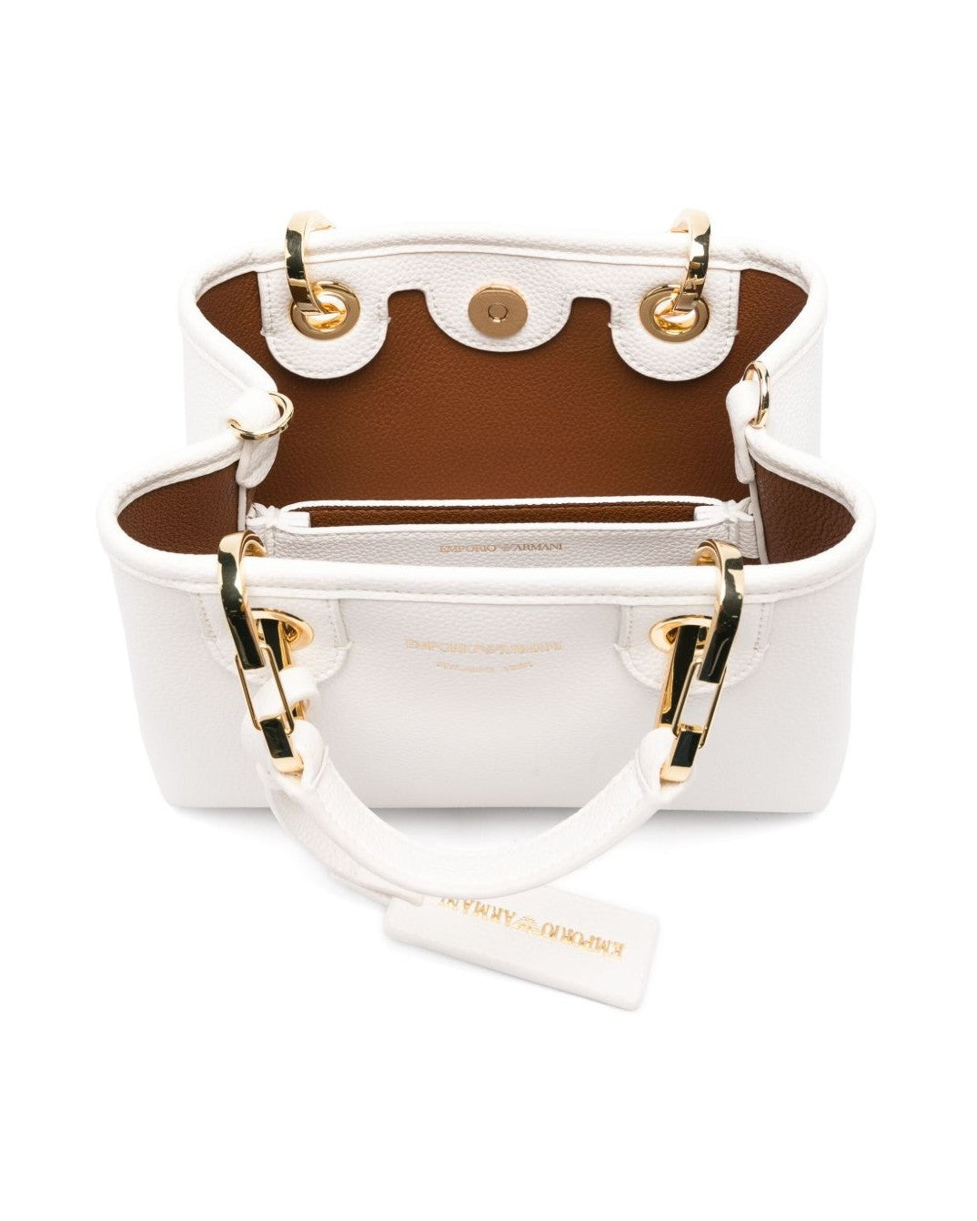 Emporio Armani White Bag Glam Steals