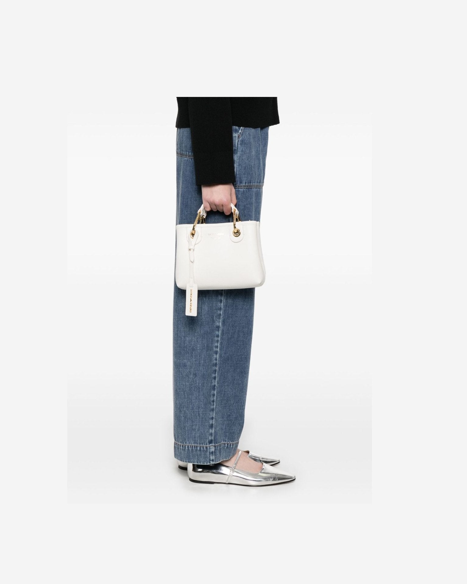 Emporio Armani White Bag Glam Steals