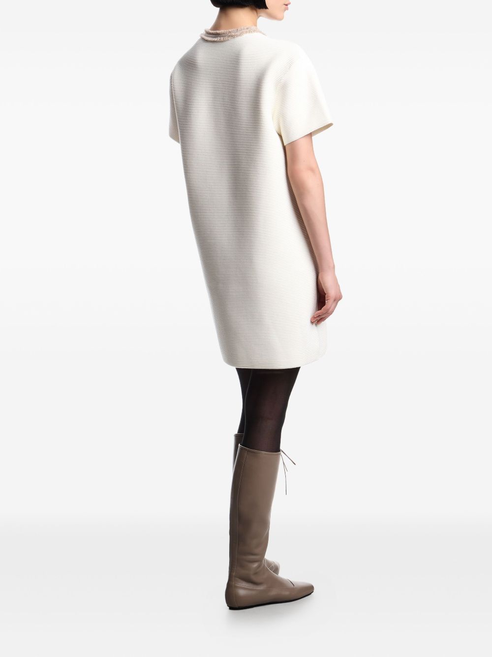 Emporio Armani White Dress Glam Steals
