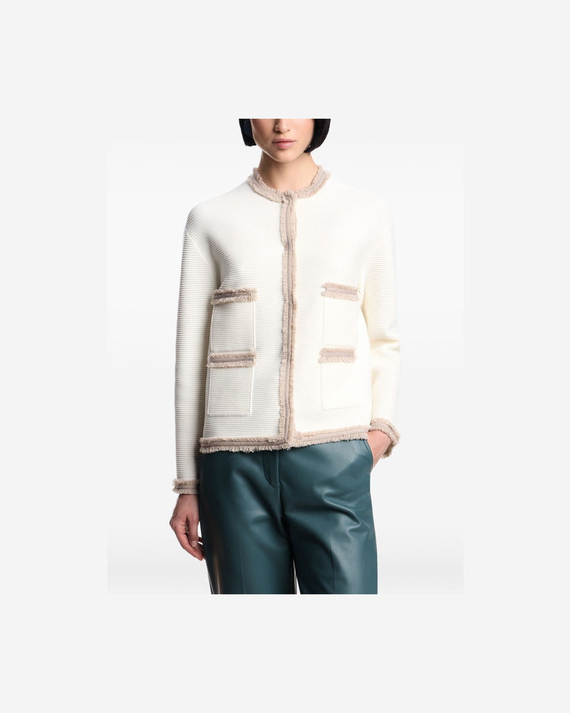 Emporio Armani White Jacket Glam Steals