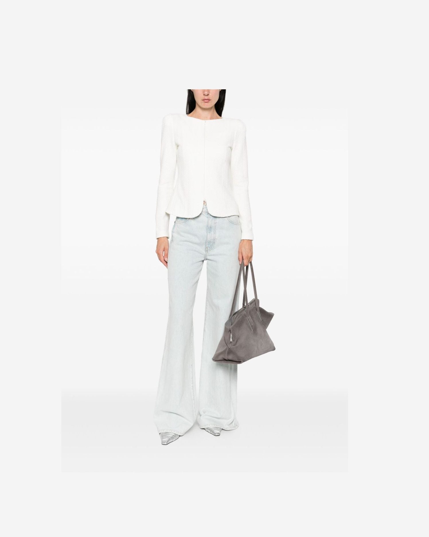 Emporio Armani White Jacket Glam Steals