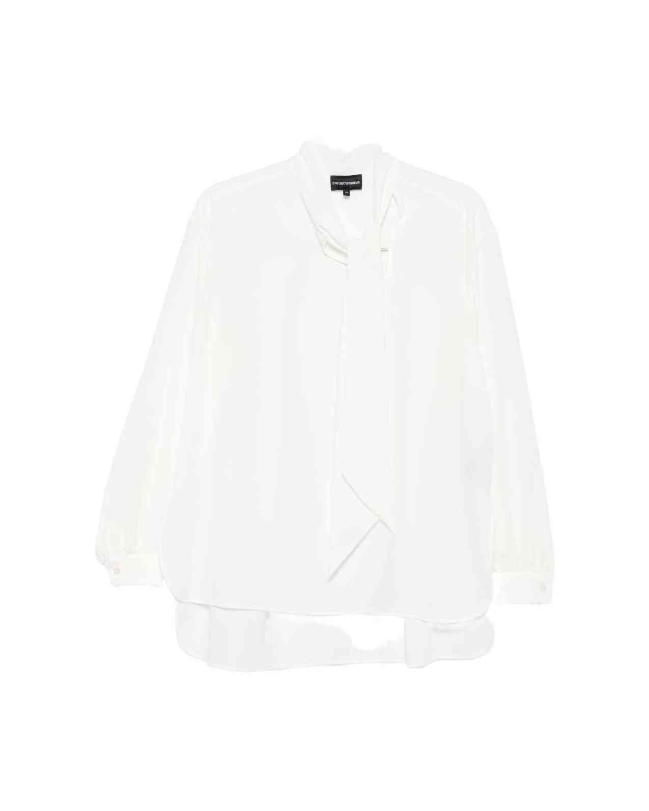 Emporio Armani White Shirt Glam Steals