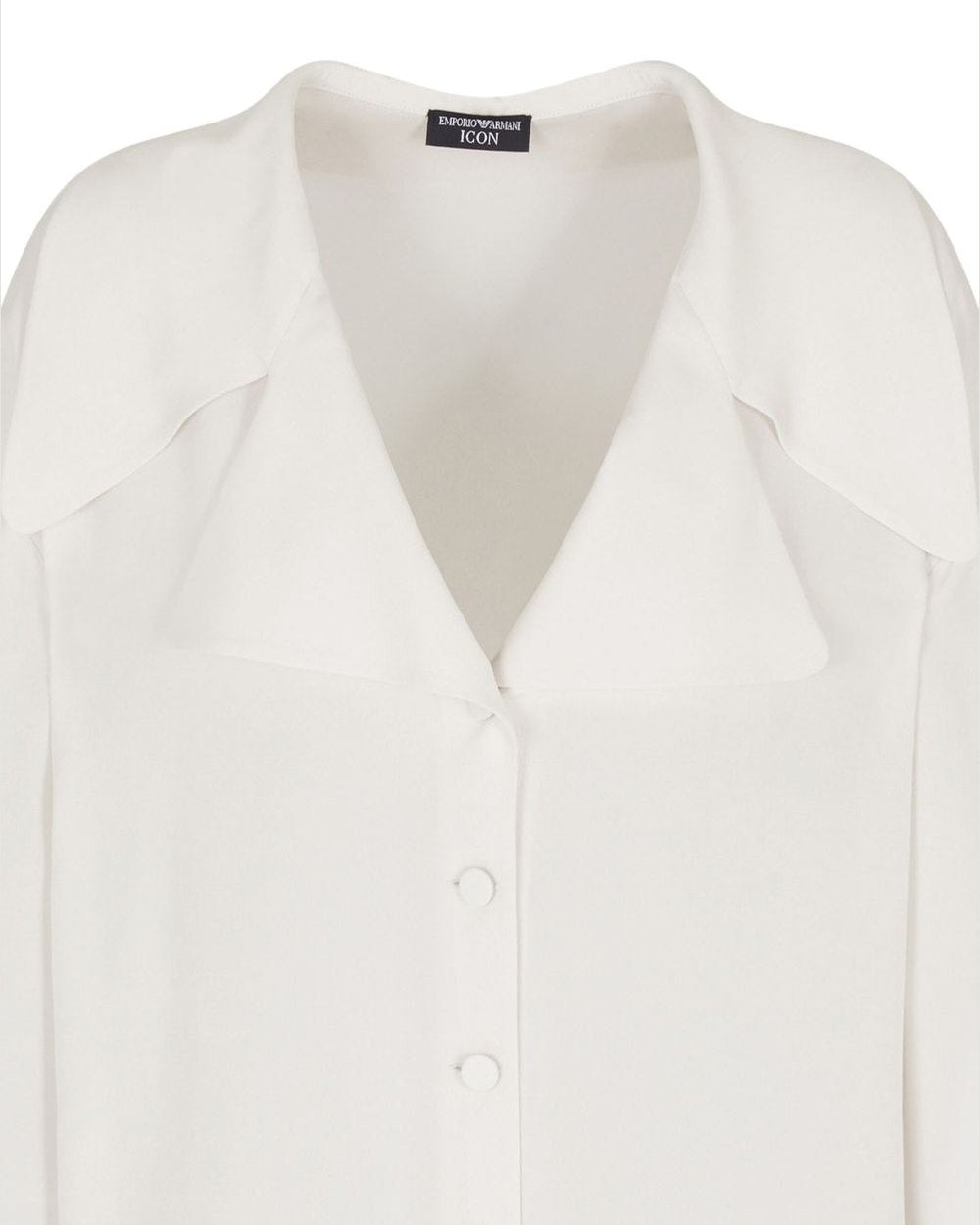 Emporio Armani White Shirt Glam Steals
