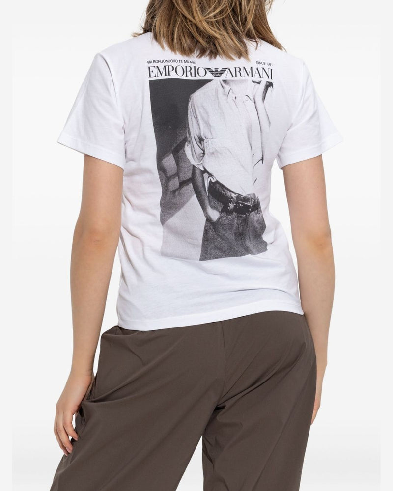 Emporio Armani White T-shirt and Polo Glam Steals