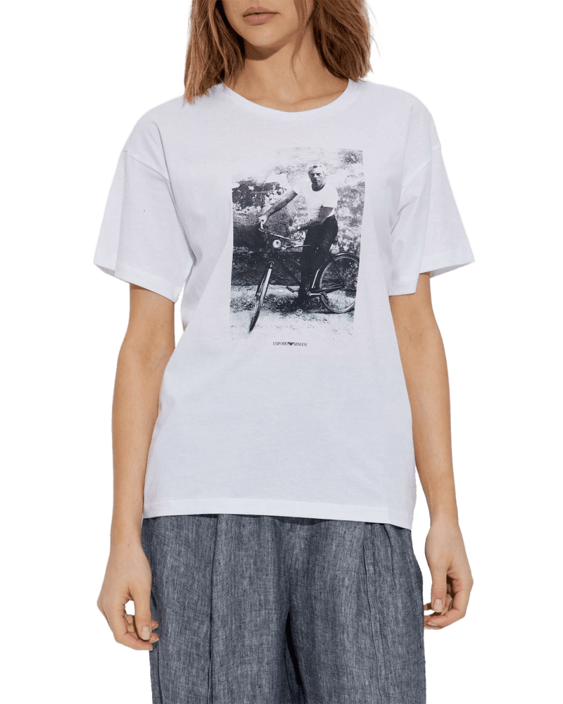 Emporio Armani White T-shirt and Polo Glam Steals