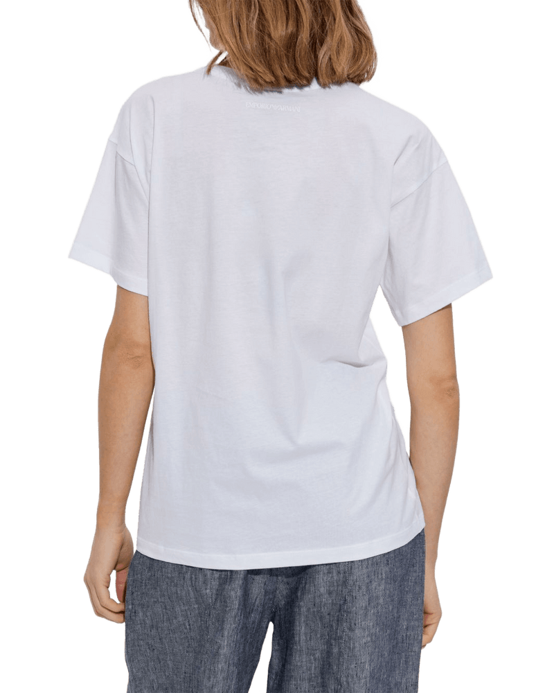 Emporio Armani White T-shirt and Polo Glam Steals