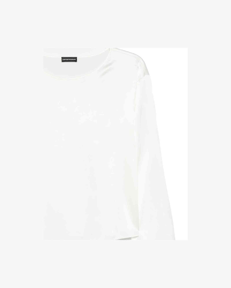 Emporio Armani White Top Glam Steals