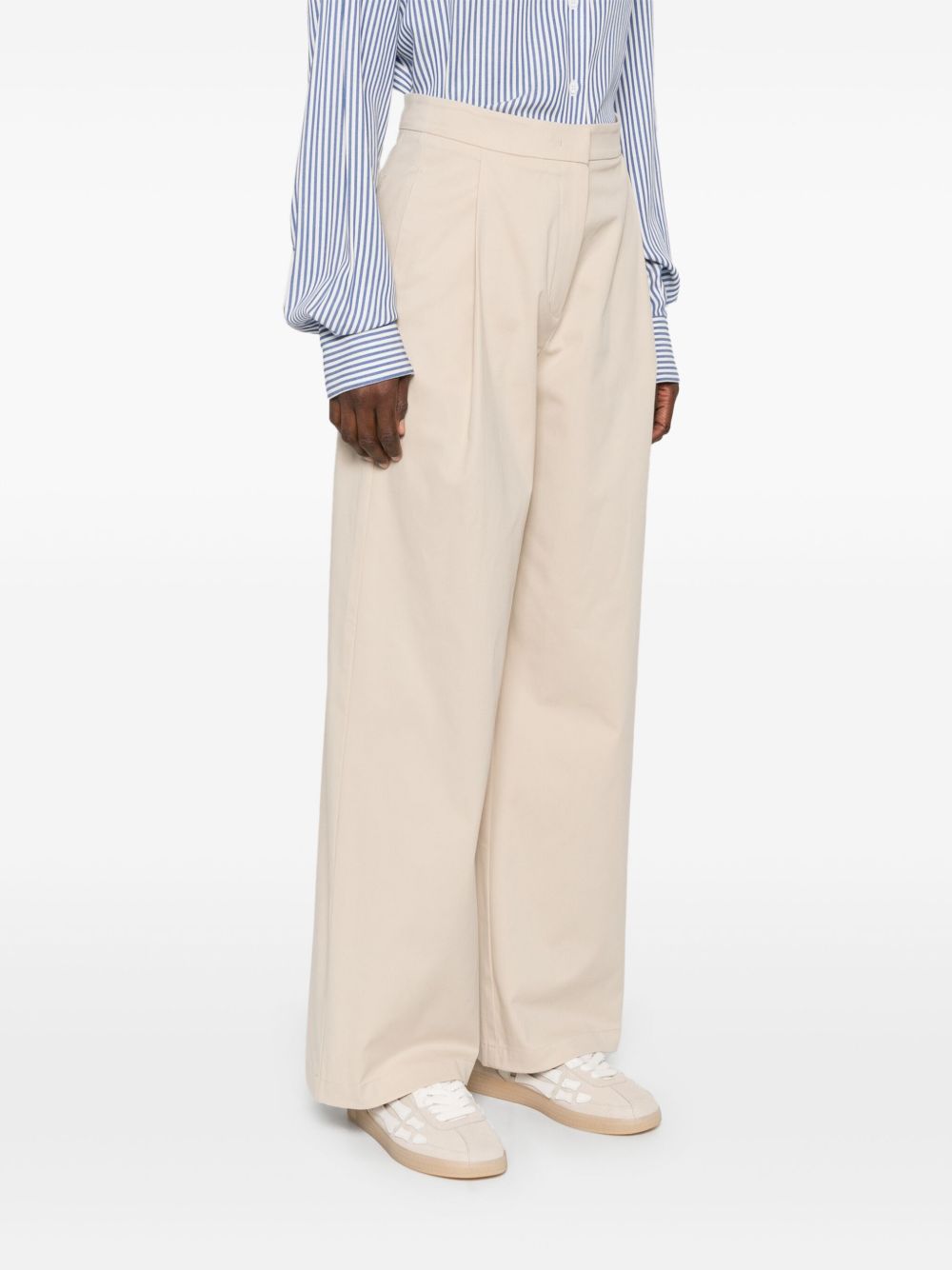 Emporio Armani Wide Leg Trouser Glam Steals