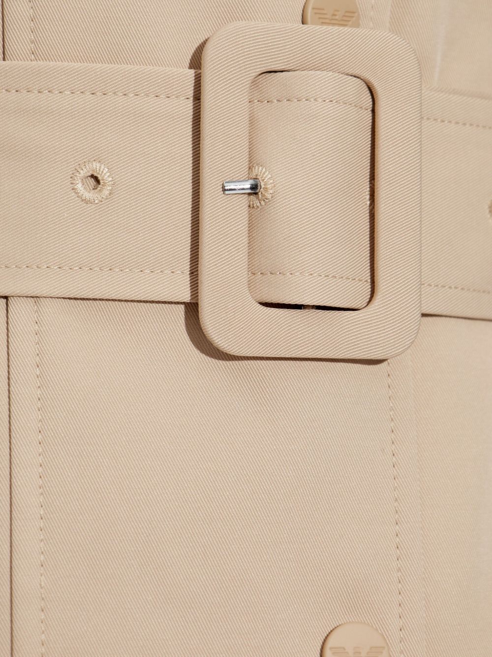 Emporio Armani waterproof trench coat Glam Steals
