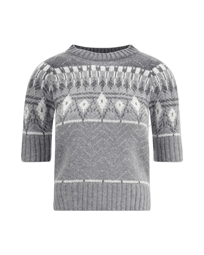 Ermanno Scervino Short Sleeved Sweater