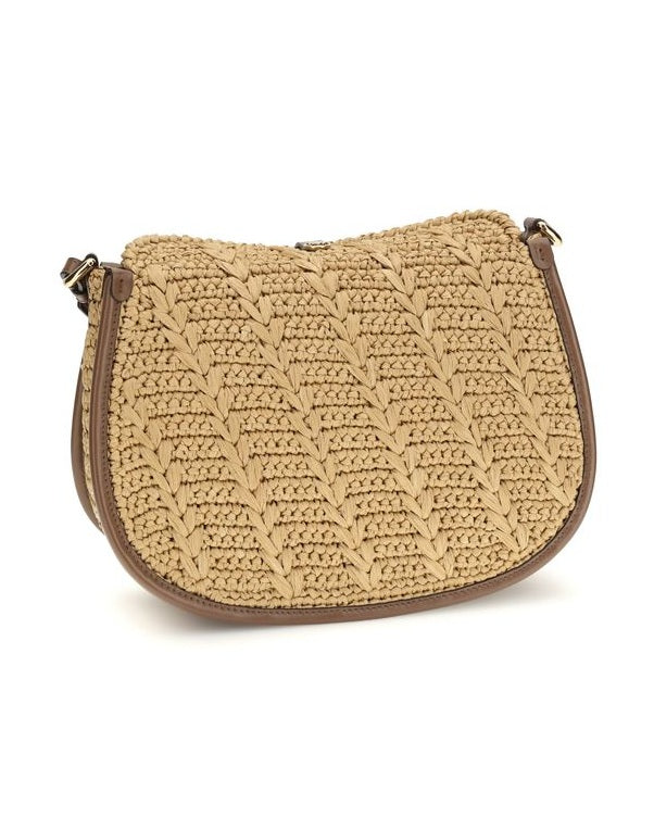 Etro Beige Raffia Shoulder Bag Glam Steals