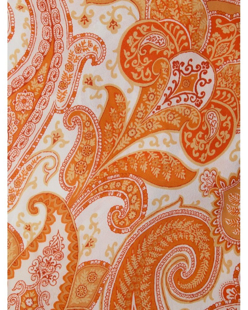 Etro Bicolor Viscose Casual Dress Glam Steals