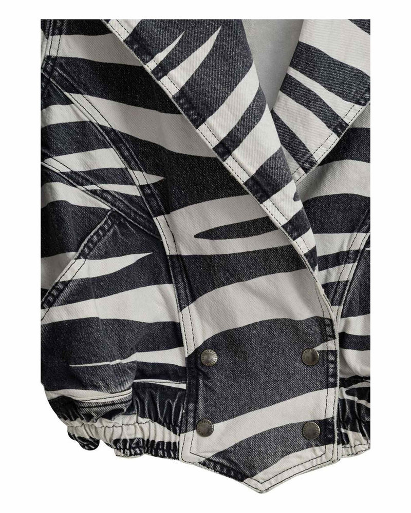 Etro Black Cotton Retrofête Blazer Coats & Jackets
