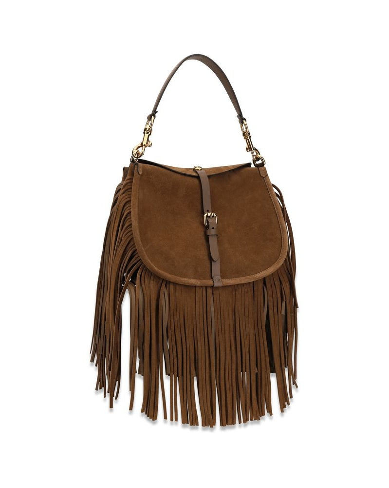 Etro Brown Calf Leather Bos Taurus Shoulder Bag Glam Steals
