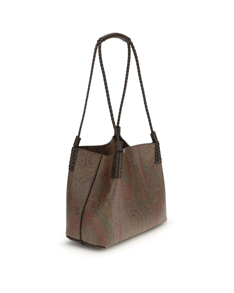 Etro Brown Pvc Shoulder Bag Glam Steals