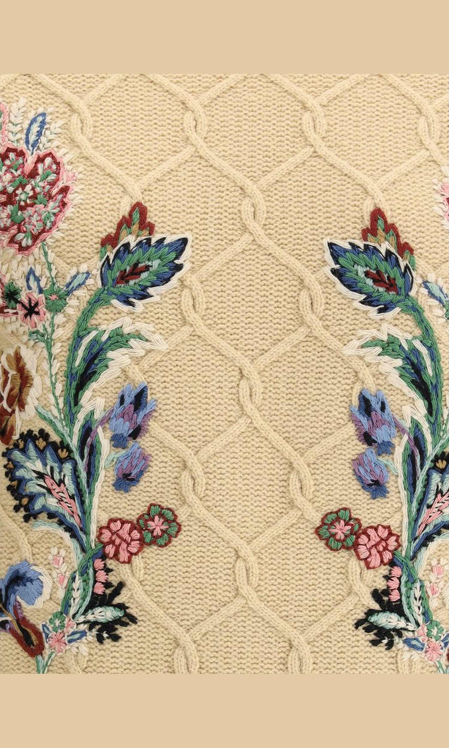Etro Floral Embroidery Sweater Glam Steals