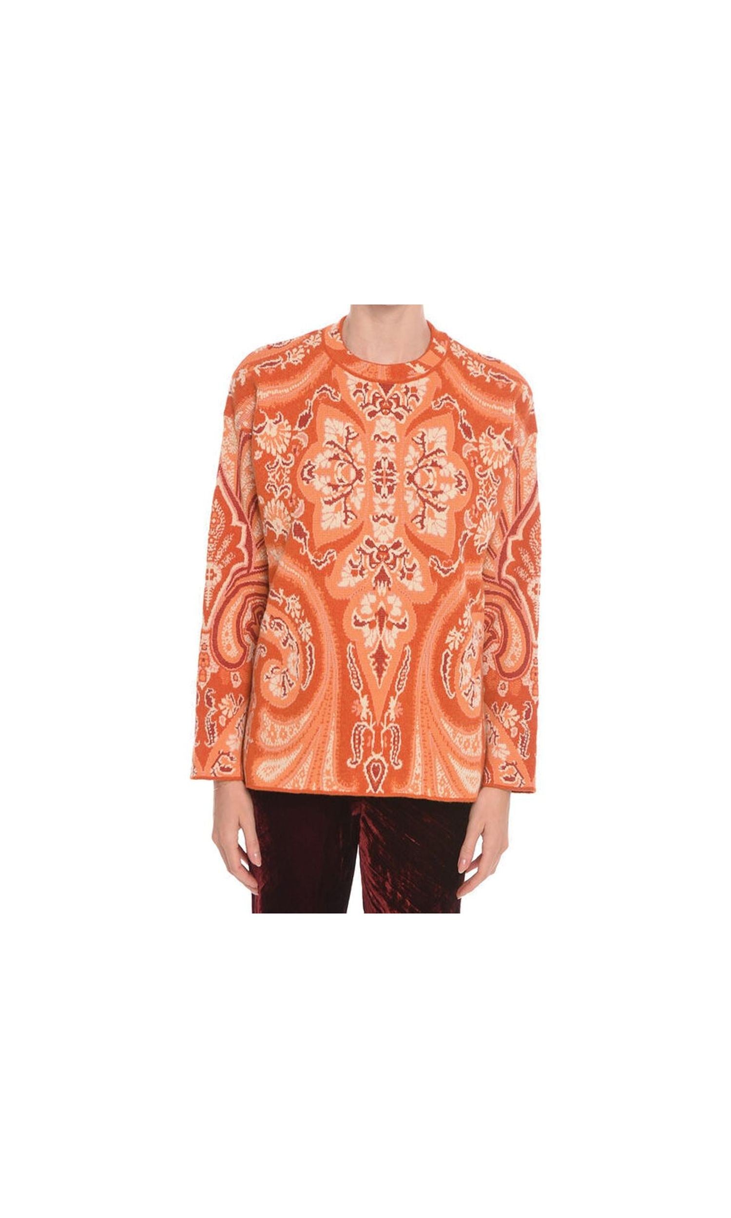 Etro Intarsia Pattern Jumper Glam Steals