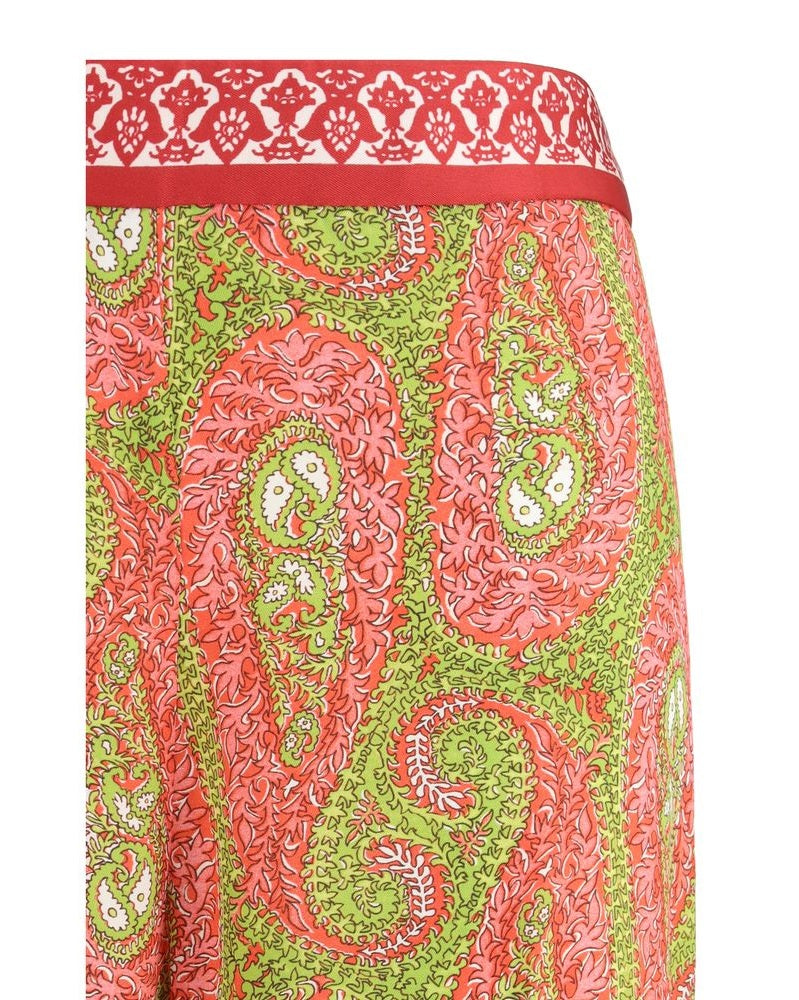 Etro Multicolor Polyester Pant Glam Steals