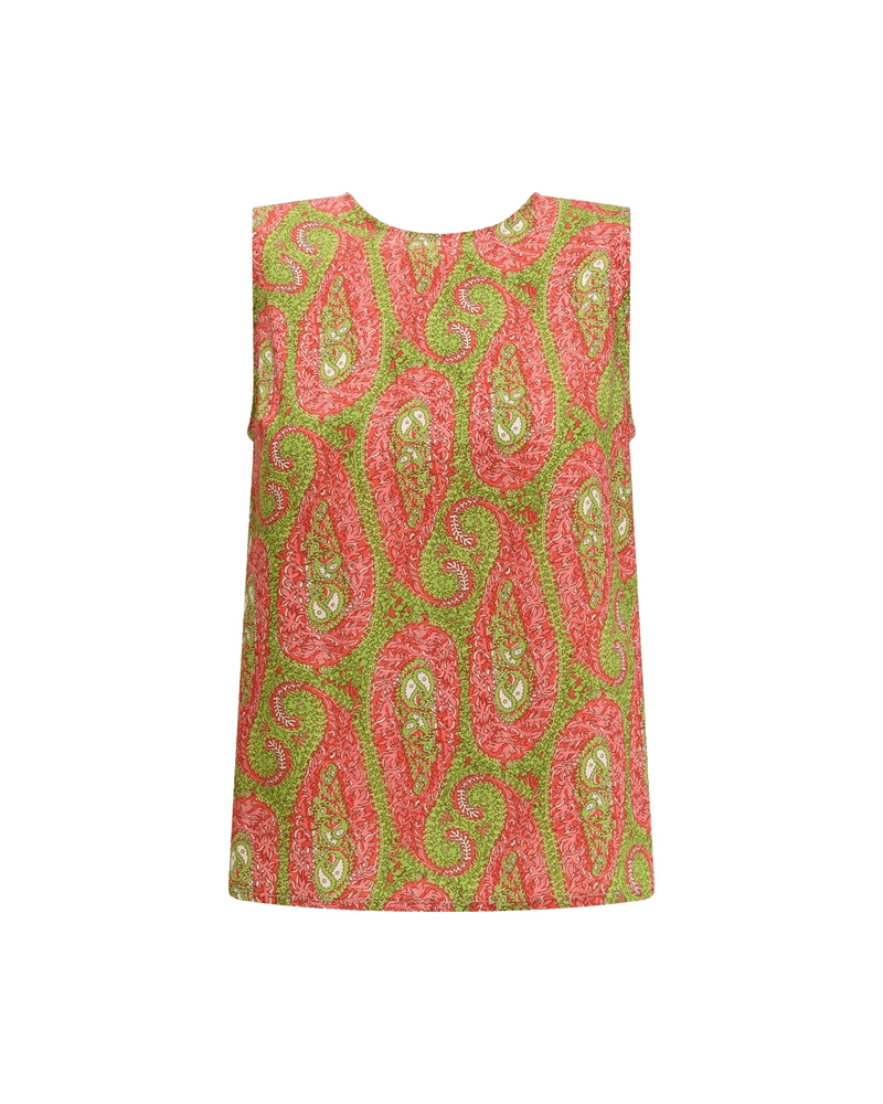 Etro Multicolor Polyester Pattern Shirt Glam Steals