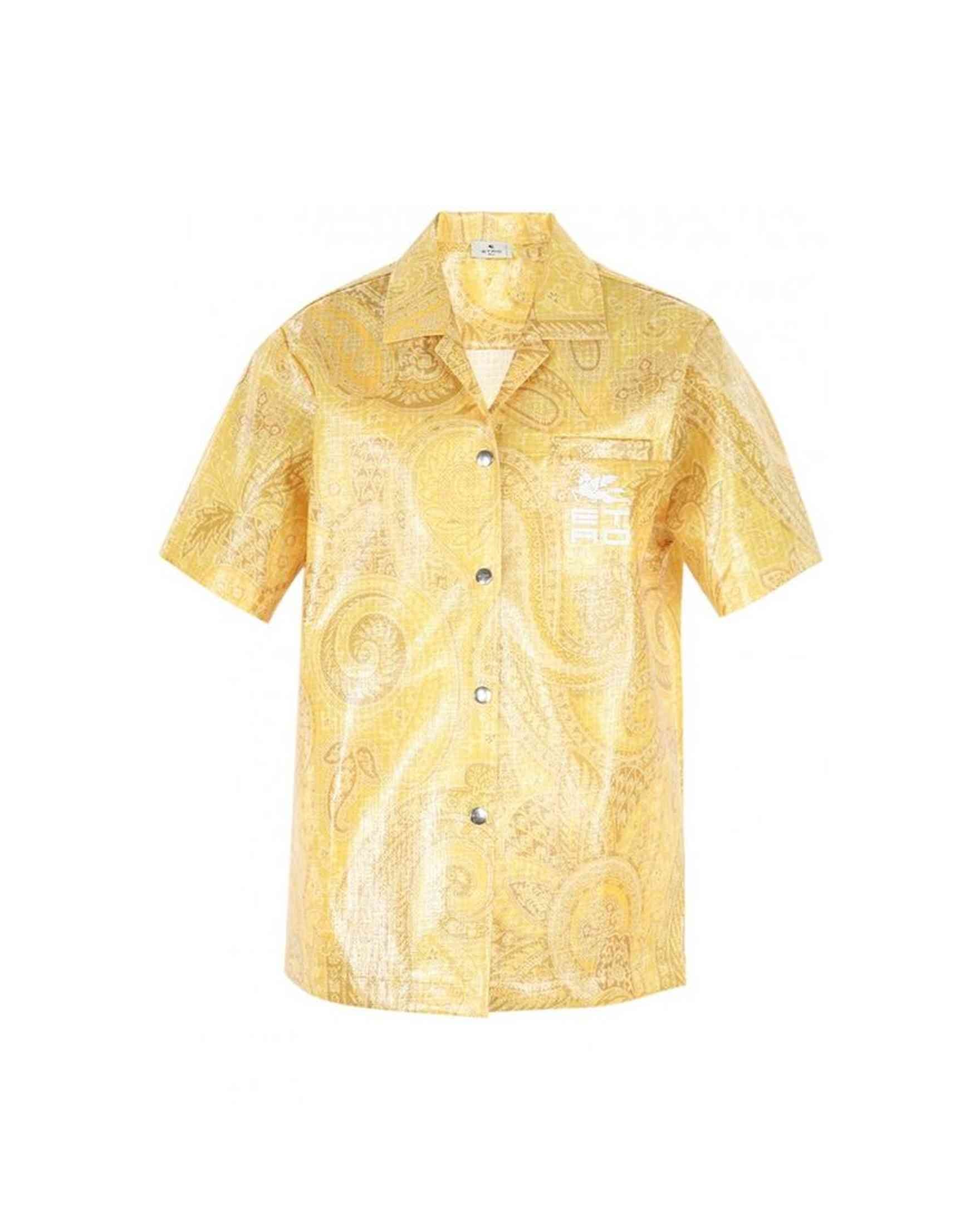 Etro Nylon Printed Shirt Glam Steals