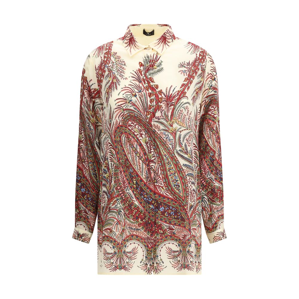 Etro Paisley Print Shirt Glam Steals