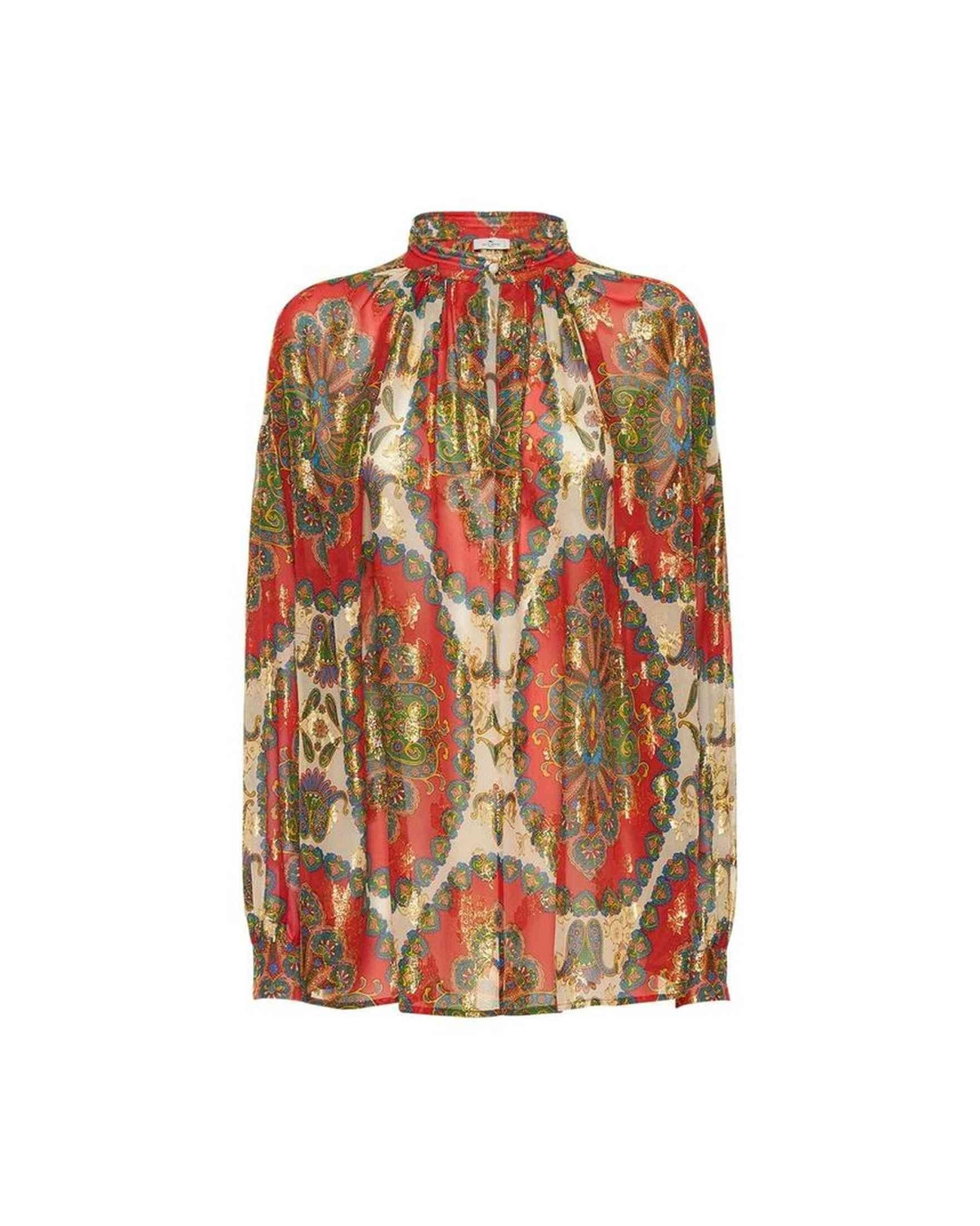 Etro Silk Printed Shirt Glam Steals