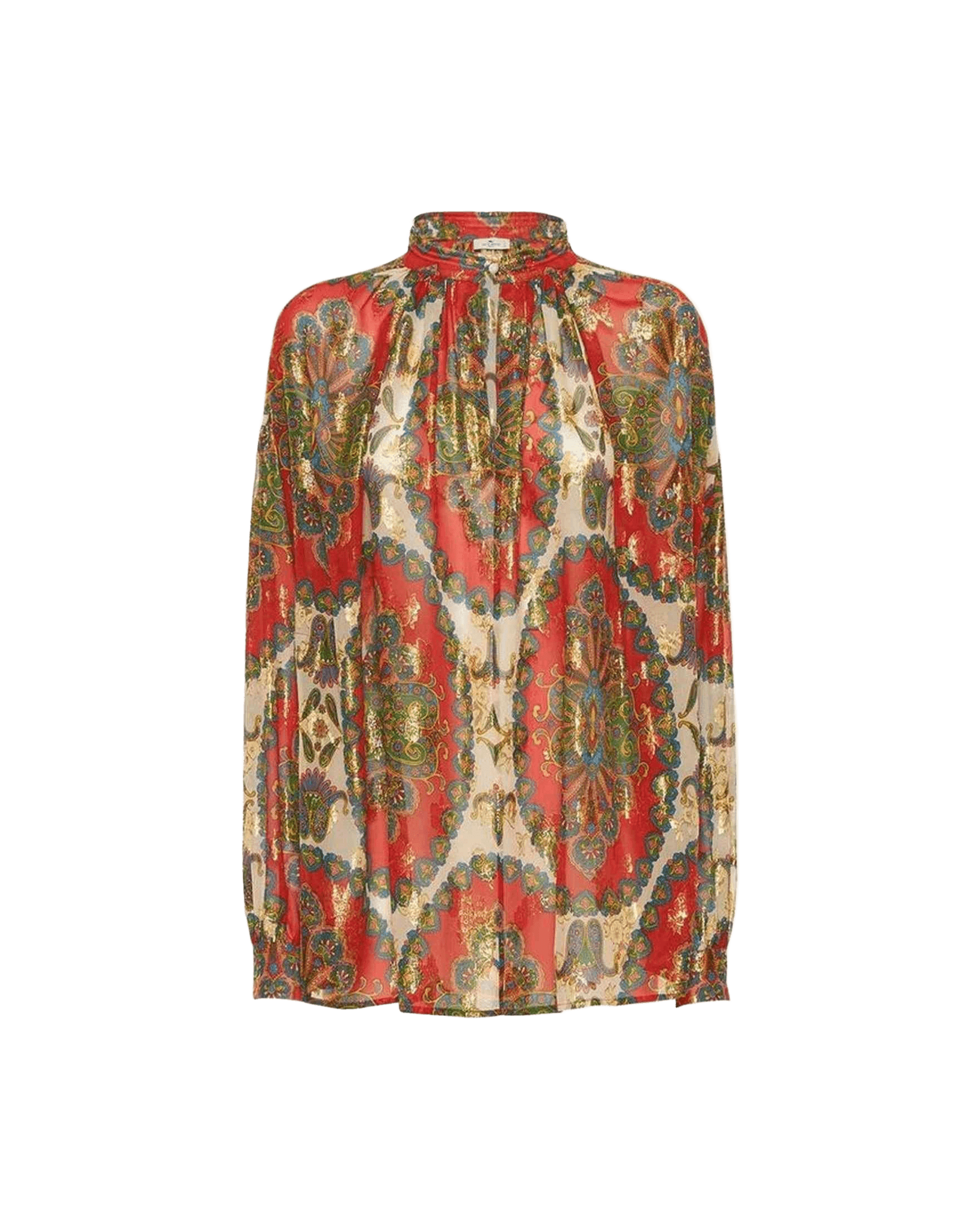 Etro Silk Printed Shirt Glam Steals