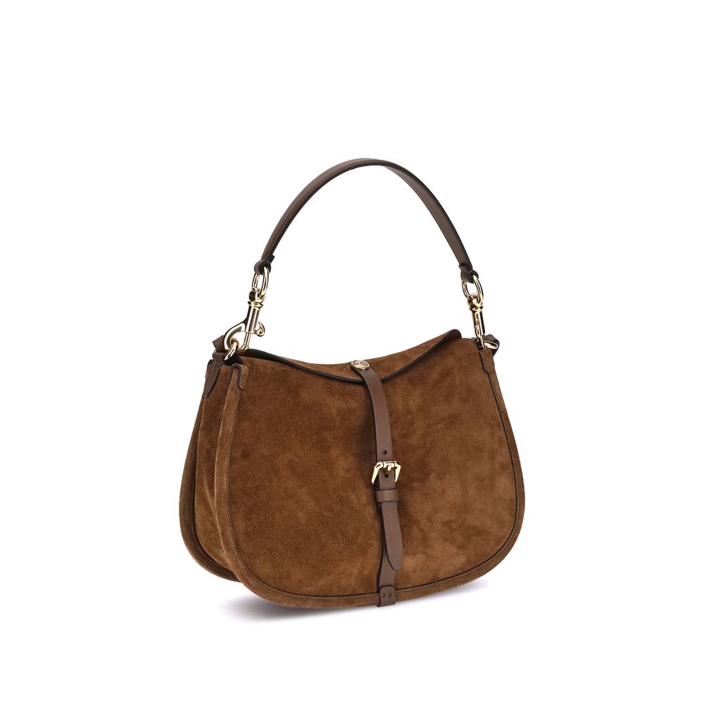 Etro Suede Pony Shoulder Bag Glam Steals