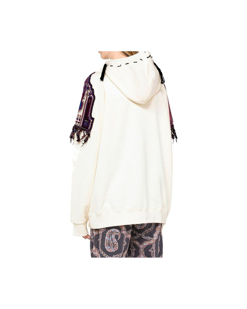 Etro White Cotton Sweatshirt Glam Steals