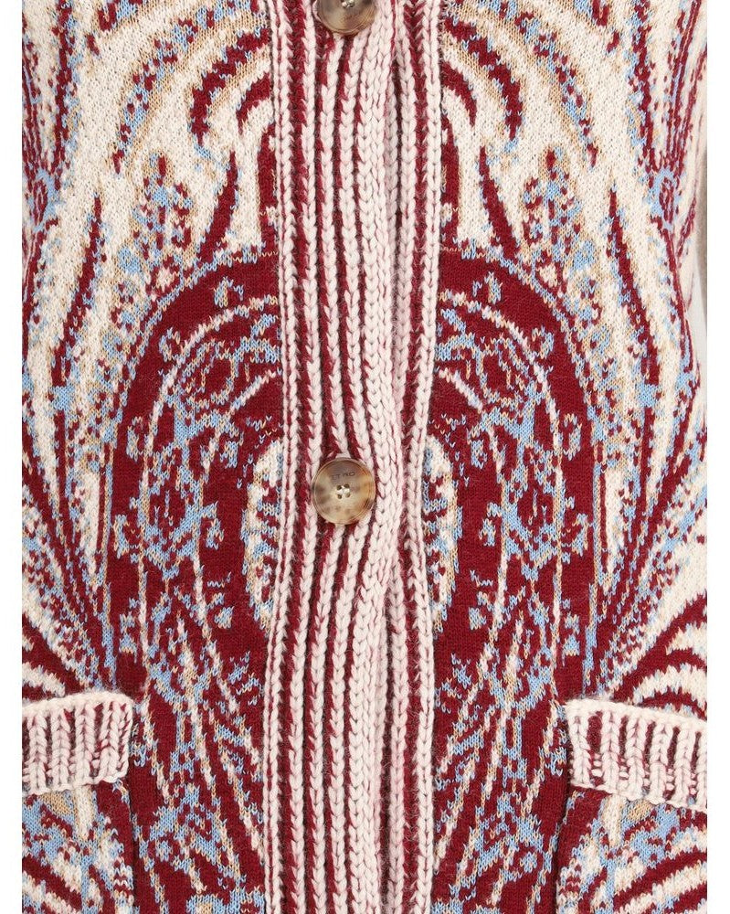 Etro Wool and Cotton Maxi Cardigan Glam Steals