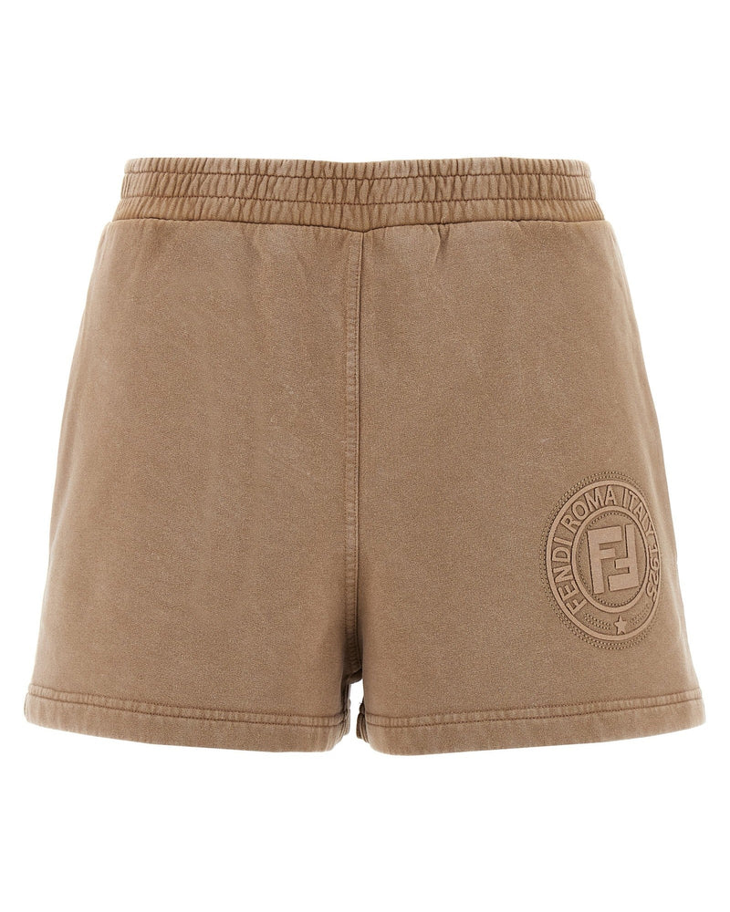 Fendi 3d Roma Shorts Glam Steals