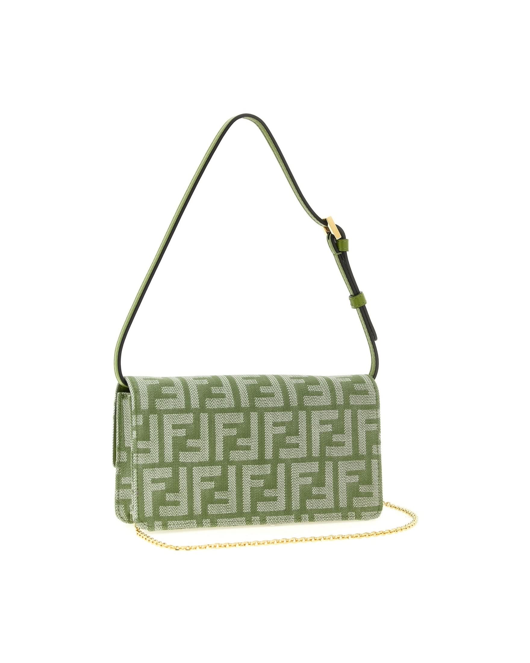 Fendi Baguette Wallet On Chain Glam Steals