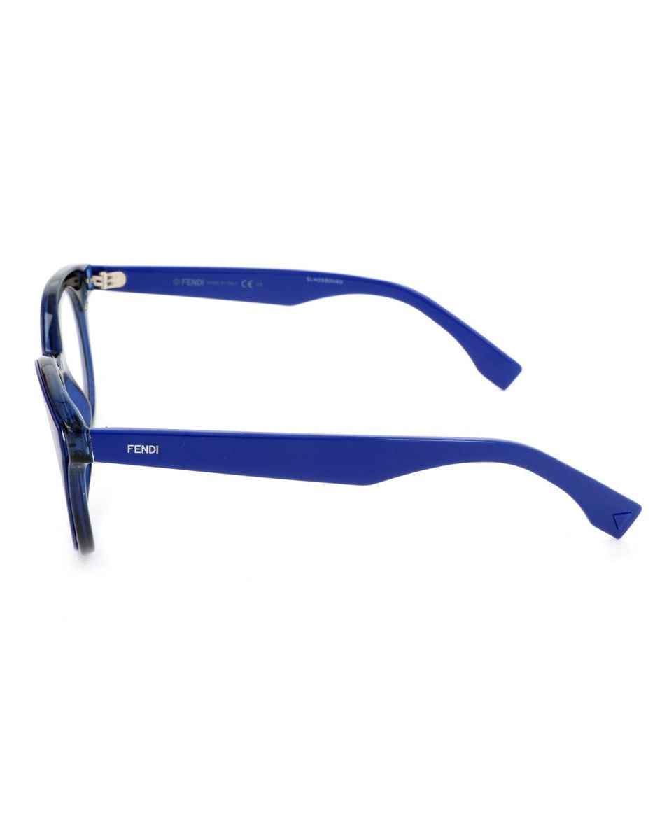 Fendi Blue Resin Optical Frames