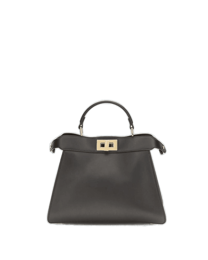 Fendi Brown Calf Leather Bos Taurus Shoulder Bag Glam Steals