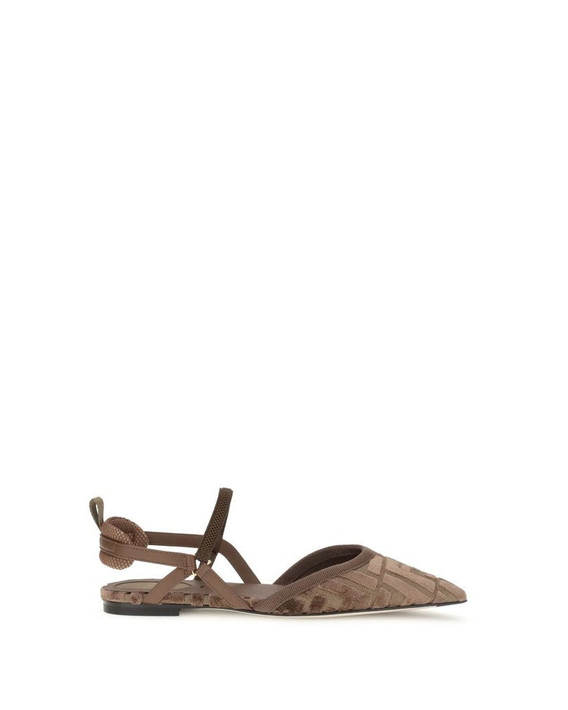 Fendi Colibrì Lite Slingback Ballerinas Glam Steals