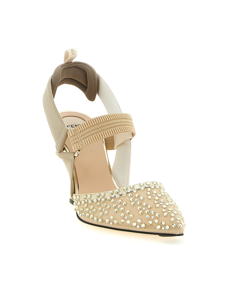 Fendi Colibrì Slingback Pumps
