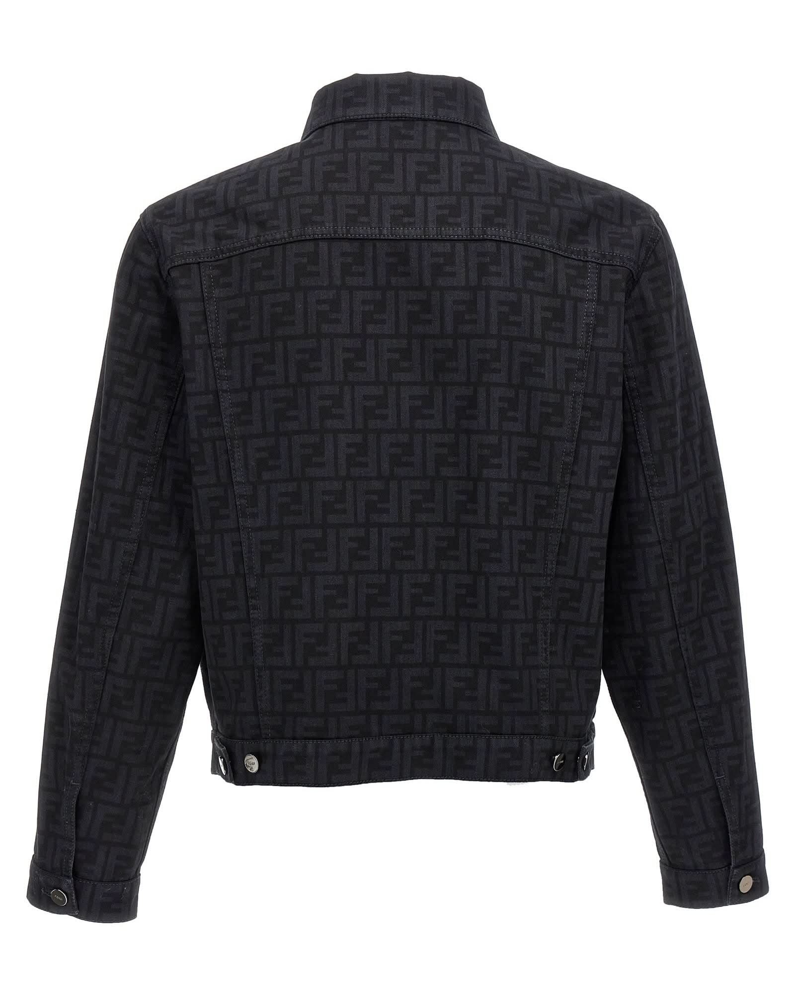 Fendi Denim Ff Jacket Glam Steals