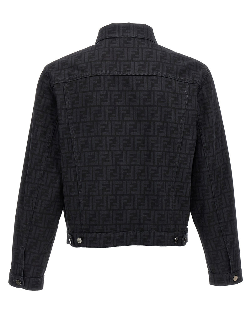 Fendi Denim Ff Jacket Glam Steals