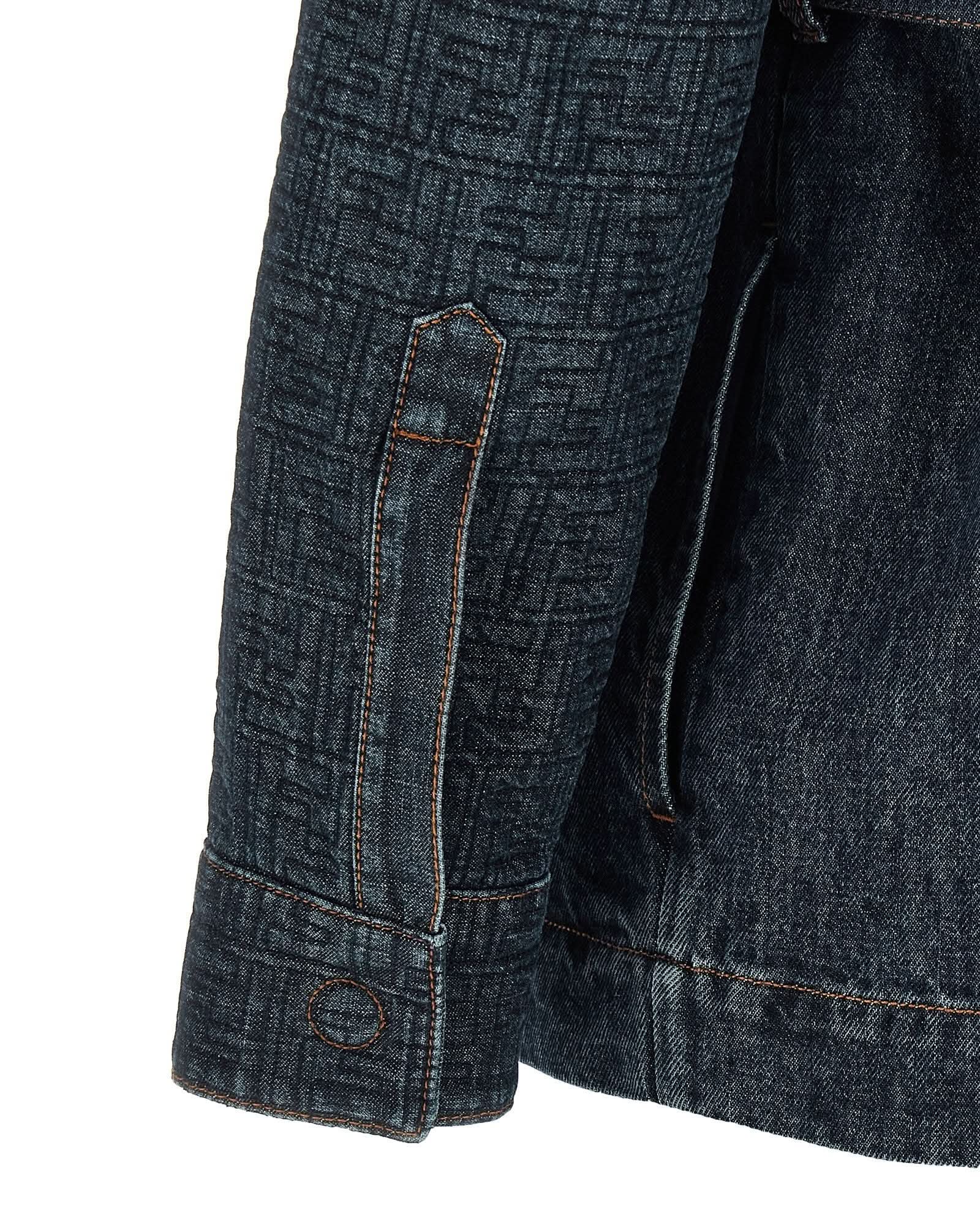 Fendi Denim Ff Jacket Glam Steals